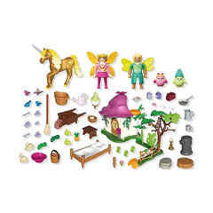 Playmobil - Magische Eenhoorns Gezellige Feeënhuis Speelsets