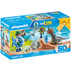 Playmobil My Life Dieren Voeden - 71448