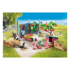 Playmobil My Life Little Chicken Farm In The Garden Of The Little House - 71510