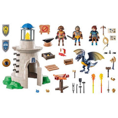 Playmobil Novelmore Riddertoren Met Smid En Draak - 71483