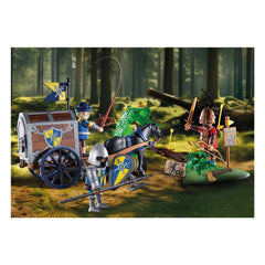 Playmobil Novelmore Robbery On Transport Truck - 71484