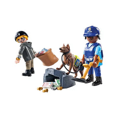 Playmobil - Police-Search-With-Dog - Toy-Playsets
