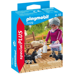 Playmobil Specials Oma Met Katten - 71172