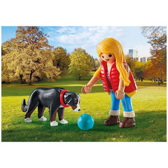Playmobil - Vrouw met Berg Hond - Speelsets