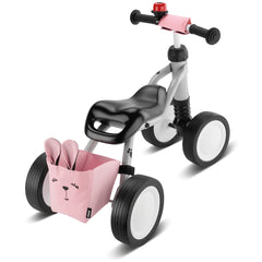 Puky - Wutsch Bundle Pink and Gray Metal Quadricycle - Outdoor Play Equipement Puky