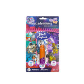 QwiToy - 3 in 1 Magische Avonturen Speelboek - Boeken