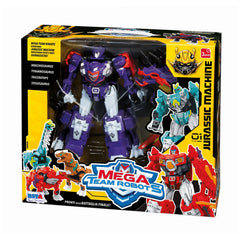 RS Toys - Mega Team Robots Jurassic Machine - Action & Toy Figures