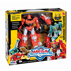 RS Toys - Mega Team Robots Jurassic Machine - Action & Toy Figures