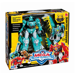 RS Toys - Mega Team Robots Jurassic Machine - Action & Toy Figures