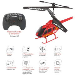 Radiofly - Radiofly Kansas RC Helicopter - Speelvoertuigen