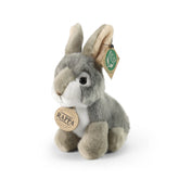 Rappa - Exclusieve Eco - Vriendelijke Pluche Zittende Konijn - Knuffeldieren - +0M - RAP - ECO - BUNNY - GR - 16 - 69525208