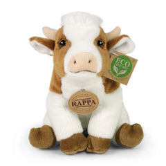 Rappa - Pluche-Koe-18cm-Eco-vriendelijke-Pluche-Dieren