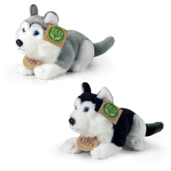 Rappa - Pluche Husky honden assorti 17cm ECO-VRIENDELIJK - Knuffeldieren