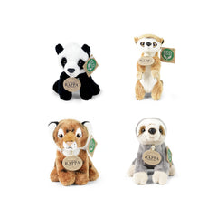 Rappa - Pluche dieren assorti 15 cm ECO-VRIENDELIJK - Knuffeldieren