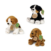 Rappa - Pluche honden assort 14cm ECO-VRIENDELIJK - Knuffeldieren