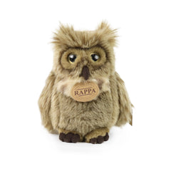 Rappa - Pluche oehoe 17 cm ECO-VRIENDELIJK - Knuffeldieren
