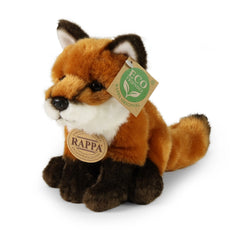 Rappa - Pluche vos 18 cm ECO-VRIENDELIJK - Knuffeldieren