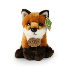 Rappa - Pluche vos 18 cm ECO-VRIENDELIJK - Knuffeldieren