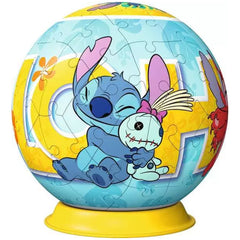 Ravensburger - 3D-Puzzelbal-Disney-Stitch-Actie-Speelfiguren