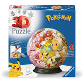 Ravensburger - 3D-Puzzelbal-Pokemon-Kanto-Regio-Actie-Speelfiguren
