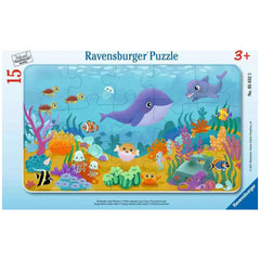 Ravensburger - Dieren Onderwater - 15 Stukken - Puzzels