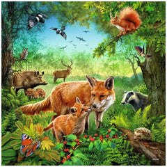 Ravensburger - Dieren van de Aarde - 3x49 Stukken - Puzzels