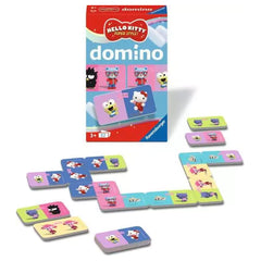 Ravensburger - Bordspellen - Hello Kitty Domino - Reis spel - 3 Jaar - Educatief