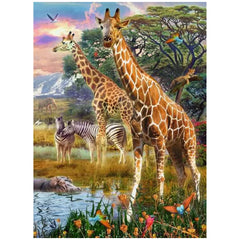 Ravensburger - Kleurrijke Savanne - 150 Stukken - Puzzels