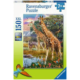 Ravensburger - Kleurrijke Savanne - 150 Stukken - Puzzels
