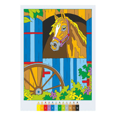 Ravensburger - CreArt-Creatief-Kleurboek-Paarden-Kunst-en-Handwerk