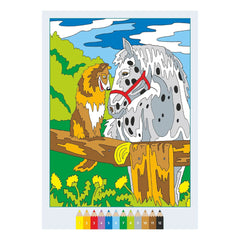 Ravensburger - CreArt-Creatief-Kleurboek-Paarden-Kunst-en-Handwerk