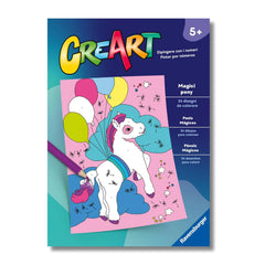 Ravensburger - CreArt Creatief Kleurboek Magische Pony's - Kunst en Ambachten