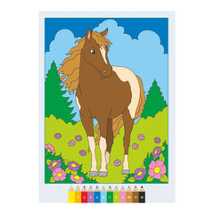 Ravensburger - CreArt-Creatief-Kleurboek-Zoete-Paarden-Kunst-En-Handwerk