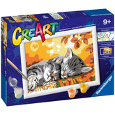 Ravensburger - Creart Autumn Kitties - Painting By Numbers - Arts & Crafts