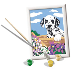 Ravensburger - Creart Dalmatiër Met Bloemen - Schilderen Op Nummer - Kunst & Ambachten