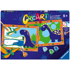 Ravensburger - Creart Land Van De Dinosaurussen - Schilderen Op Nummer - Kunst & Ambachten