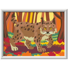 Ravensburger - Creart Lynx In The Woods - Schilderen Op Nummer - Kunst & Ambachten