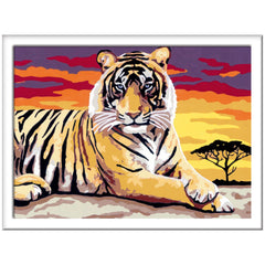 Ravensburger - Creart Majestic Tiger - Schilderen op Nummer - Kunst & Ambachten
