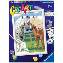 Ravensburger - Creart Paar Paarden - Schilderen Op Nummer - Kunst & Ambachten
