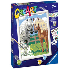 Ravensburger - Creart Paar Paarden - Schilderen Op Nummer - Kunst & Ambachten