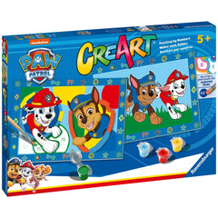 Ravensburger - Creart Paw Patrol - Schilderen op Nummer - Kunst & Ambachten