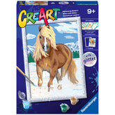 Ravensburger - Creart The Royal Horse - Painting By Numbers - Arts & Crafts
