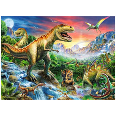 Ravensburger - Dinosaurussen - Met de Dinosaurussen - 100 Stukken - Puzzels
