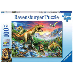 Ravensburger - Dinosaurussen - Met de Dinosaurussen - 100 Stukken - Puzzels