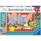 Ravensburger - Disney Classic - Adventure Is Calling - 2x12 Pieces - Puzzles