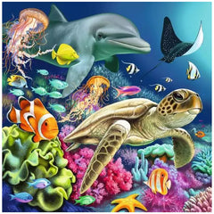 Ravensburger - Betoverende Onderwaterwereld - 3x49 Stukken - Puzzels
