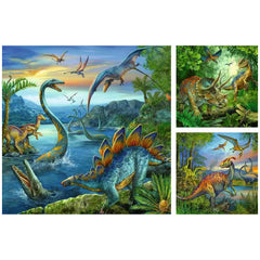 Ravensburger - Fascination With Dinosaurs - 3x49 Pieces - Puzzles