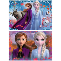 Ravensburger - Frozen - Reis naar het Onbekende - 2x12 Stukken - Puzzels