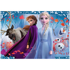 Ravensburger - Frozen - Reis naar het Onbekende - 2x12 Stukken - Puzzels