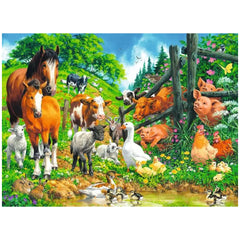 Ravensburger - Verzameling van Dieren - 100 Stukken - Puzzels
